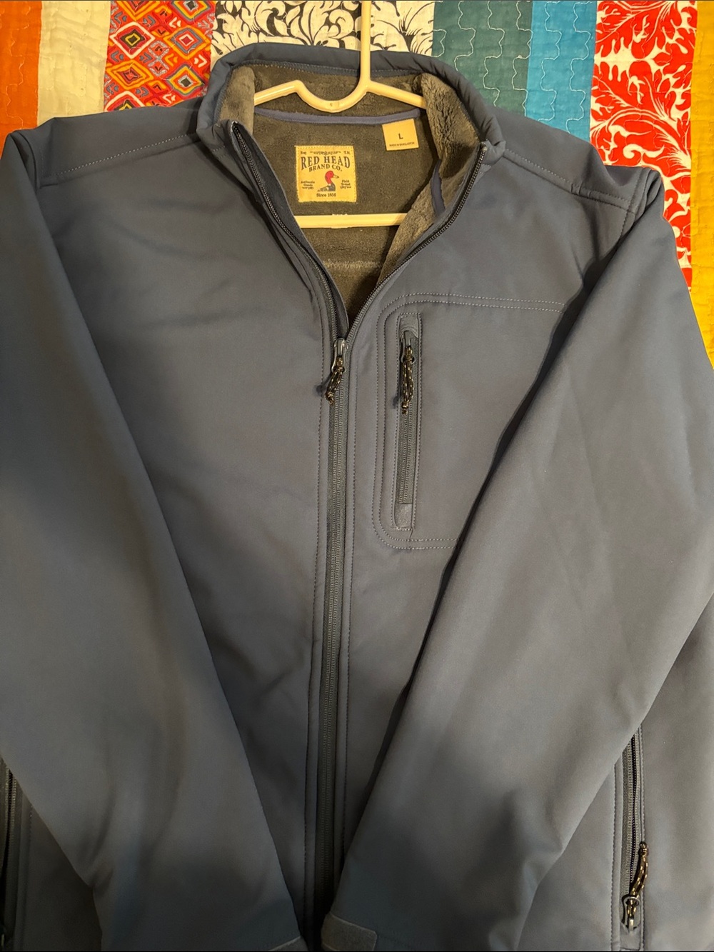 RedHead Men's Windbreaker Jacket - Slate Blue